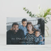 Het is een geweldige feestelijke kerstkaart kaart (Staand voorkant)