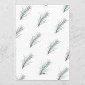 Het is een geweldige kerstfotokaart voor het leven feestdagenkaart (Achterkant)