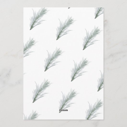 Het is een geweldige kerstfotokaart voor het leven feestdagenkaart (Achterkant)