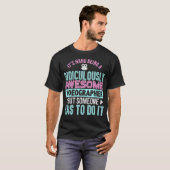 Het is een Geweldige videograaf, grappige cadeautj T-shirt (Voorkant volledig)