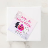 Het is een Ghoul Halloween Baby shower Bedankjes Labels (In situ)