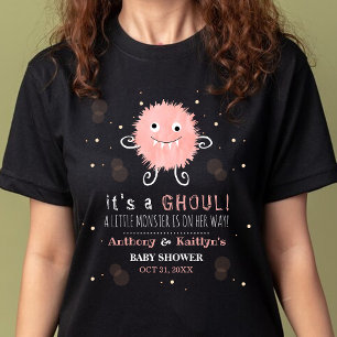 Het is een Ghoul. Little Monster Halloween Baby sh T-shirt