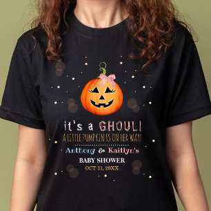 Het is een Ghoul. Little Pumpkin Halloween Baby sh T-shirt