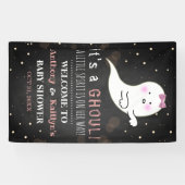 Het is een Ghoul. Little Spirit Halloween Baby sho Spandoek (Horizontaal)