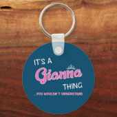 Het is een Gianna ding dat je niet zou begrijpen Sleutelhanger (Voorkant)