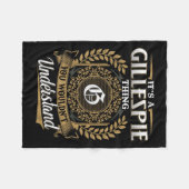 Het is een Gillespie ding dat je niet zou begrijpe Fleece Deken (Voorkant (Horizontaal))