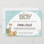 Het is een Giraffe van de Baby van de Jongen, de U Kaart (Voorkant)