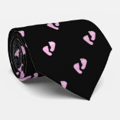 Het is een Girl Baby Announcement Stropdas 2 (Opgerold)