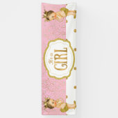 Het is een Girl Baby shower Banner (Verticaal)