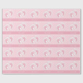 Het is een Girl Baby shower inpakpapier (Vlak)