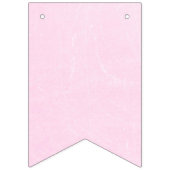 Het is een Girl Baby shower Pink Stripe en Stippen Vlaggetjes (Tweede vlag)