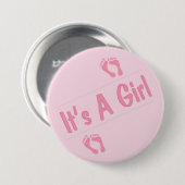 Het is een Girl Button (Voorkant /achterkant)