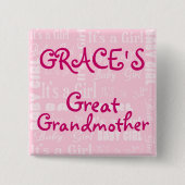 Het is een Girl Button (Voorkant)