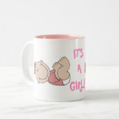 Het is een Girl Ceramic Mok (Voorkant links)