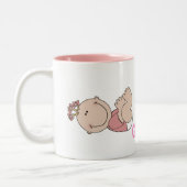 Het is een Girl Ceramic Mok (Links)