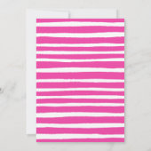 Het is een Girl Heart Balloon Baby shower Kaart (Achterkant)