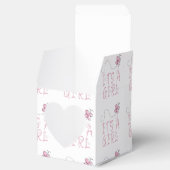 Het is een Girl Pink Butterfly Bedankdoosjes (Geopend)