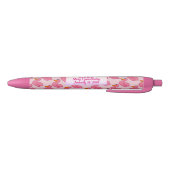 Het is een Girl Pink Duck Pens Zwarte Inkt Pen (Bodem)
