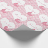 Het is een Girl Pink Stroller Cadeaupapier (Hoek)