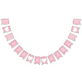 Het is een Girl Preppy Bunting Vlaggetjes (Alle)