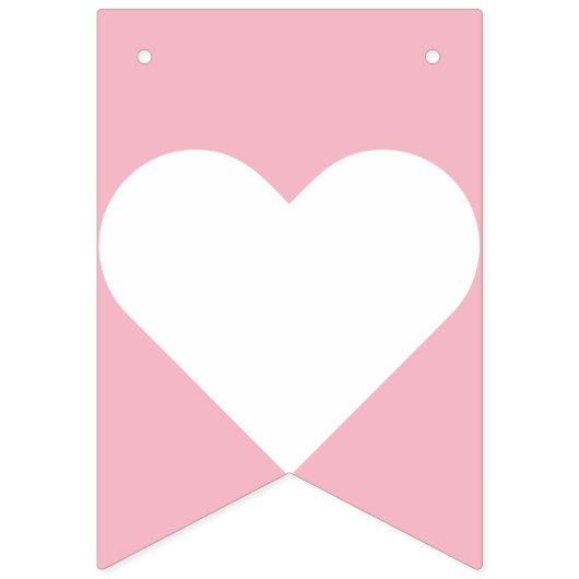 Het is een Girl Preppy Bunting Vlaggetjes (Tweede vlag)