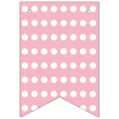 Het is een Girl Preppy Bunting Vlaggetjes (Eerste vlag)