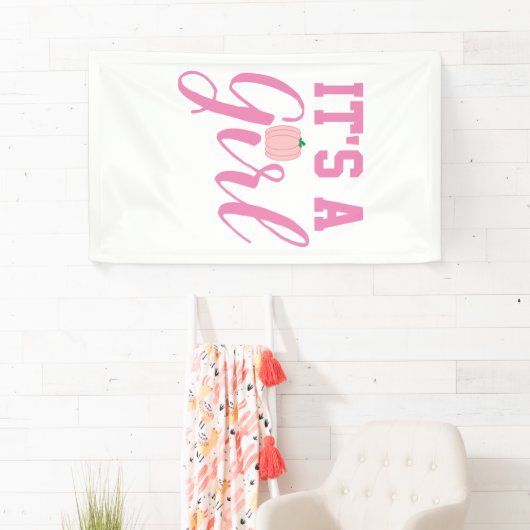 Het is een Girl Pumpkin Spandoek (Insitu)