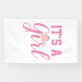 Het is een Girl Pumpkin Spandoek (Horizontaal)
