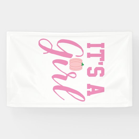 Het is een Girl Pumpkin Spandoek (Horizontaal)