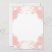 Het is een 'Girl Safari Animals' Baby shower Uitno Kaart (Achterkant)