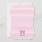 Het is een Girl Sprinkle Baby shower Kaart (Achterkant)