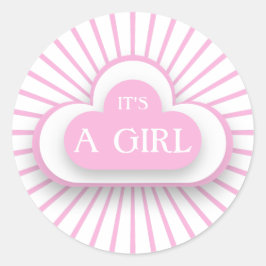 Het is een Girl Sticker