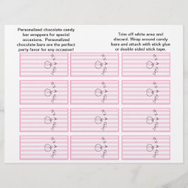 Het is een Girl Striped Candybar Wrapper