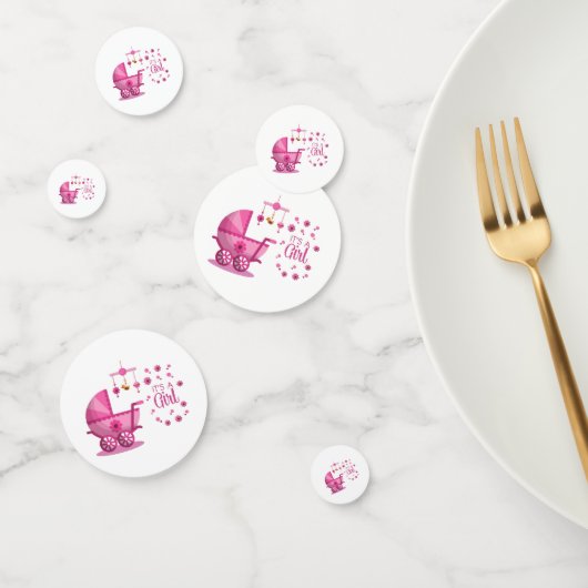 Het is een Girl Table Confetti (Groep)