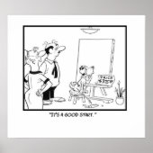 Het is een goed begin poster (Voorkant)