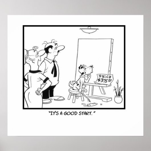 Het is een goed begin poster (Voorkant)