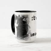 Het is een goed leven dat een kat-Mok is Mok (Voorkant links)