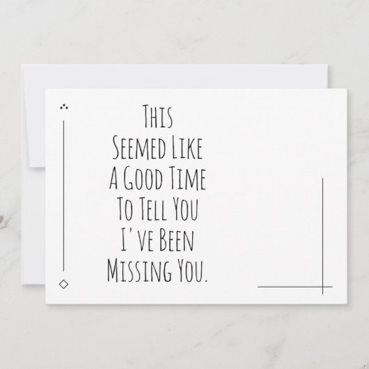 Het is een goed moment om je te vertellen dat ik j (Voorkant)