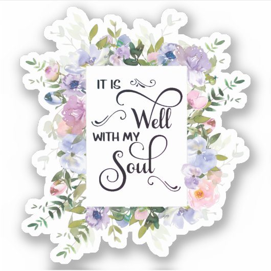 Het is een goed paarse lijst sticker (Voorkant)