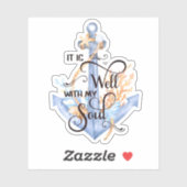 Het is een goede ankersticker sticker (Vel)