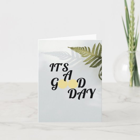 Het is een goede dag (Voorkant)