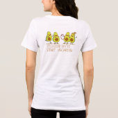 Het is een goede dag om Avocardio te starten – Gra Tri-Blend Shirt (Achterkant)