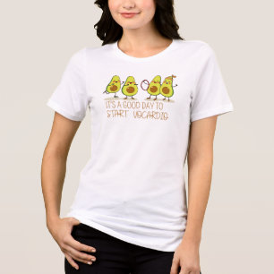 Het is een goede dag om Avocardio te starten – Gra Tri-Blend Shirt