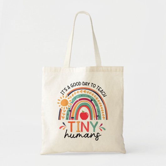 Het is een goede dag om de kleine mens terug te le tote bag (Voorkant)