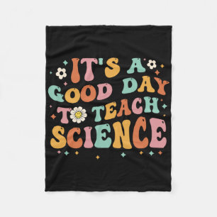 Het is een goede dag om de wetenschap Aarde grappi Fleece Deken