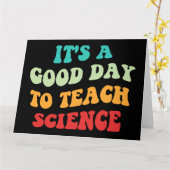 Het is een goede dag om de wetenschap te leren kaart (Gele Bloem)