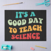 Het is een goede dag om de wetenschap te leren tissuepapier (Craft)