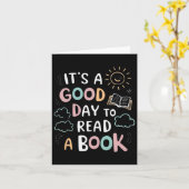Het is een goede dag om een boek Elementary Teache Kaart (Gele Bloem)
