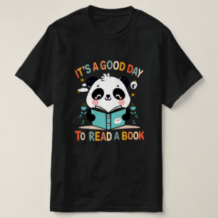 Het is een goede dag om een boek leraar shirts te 