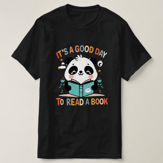 Het is een goede dag om een boek leraar shirts te  (Design voorkant)
